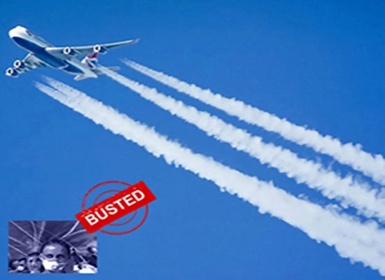 Does Airplane leave chemtrails to kill people